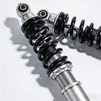 Genuine Toyota front suspension strut assembly complete with coil spring mount